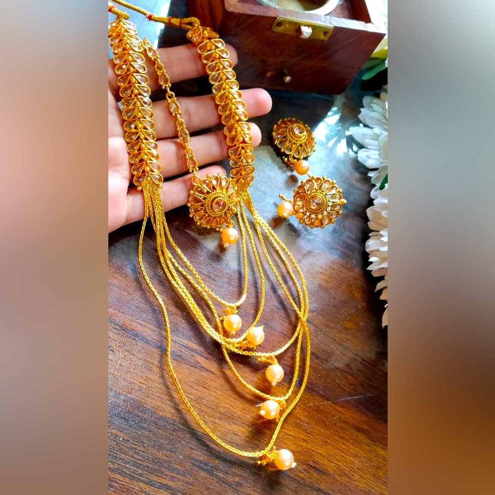 High quality Polki Kundun set